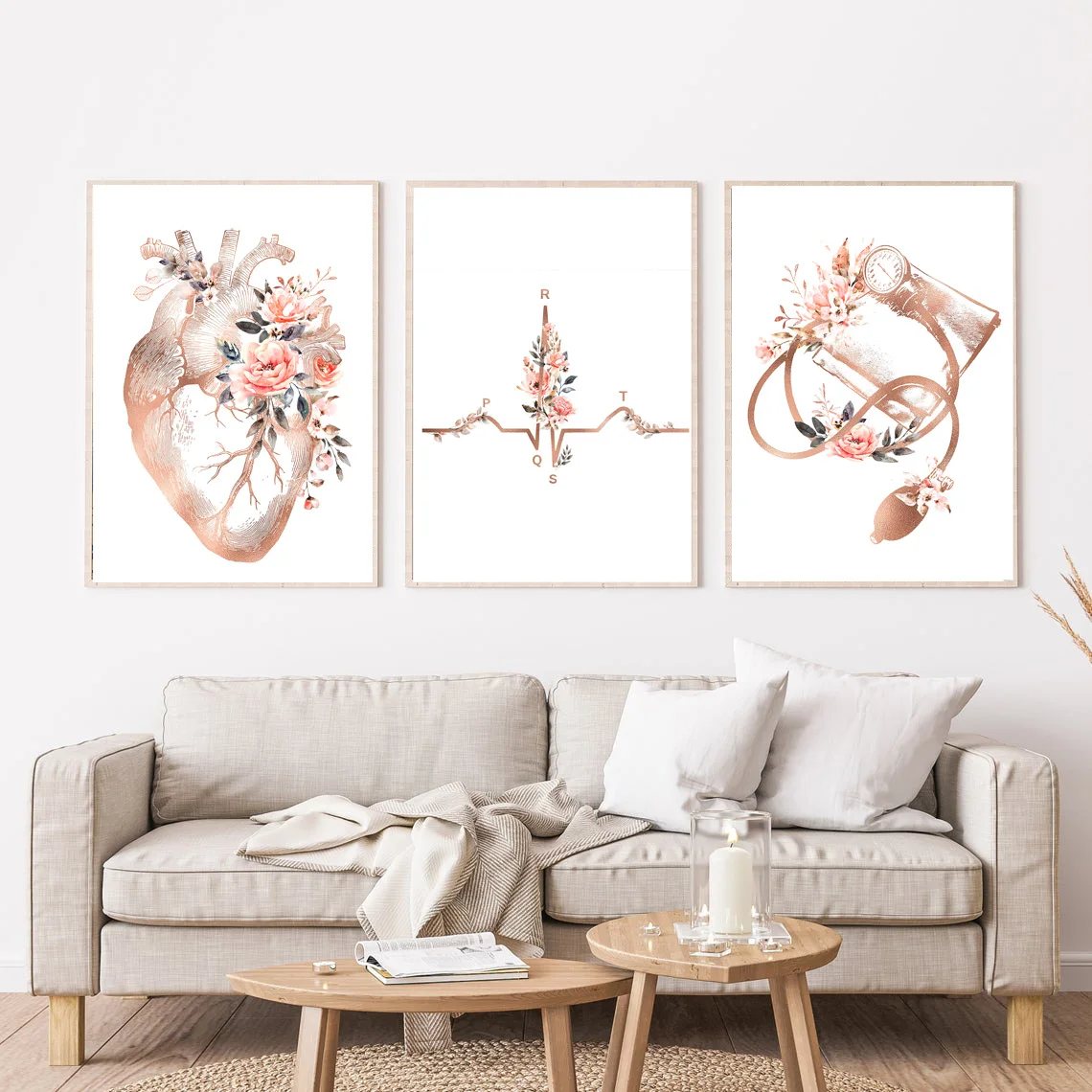 Stethoscope - Arte de Pared con Diseño de