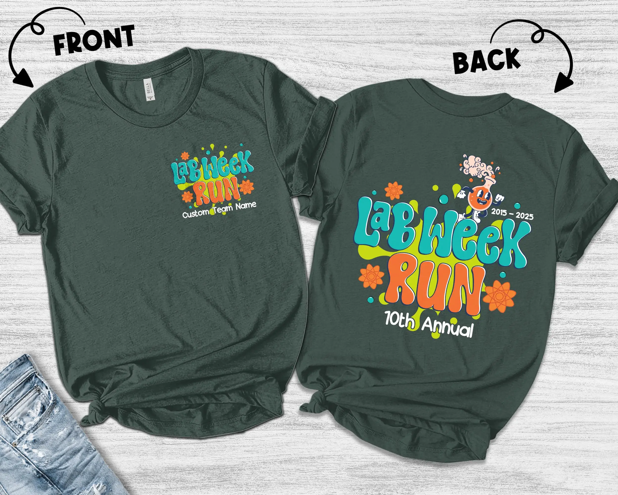 Medical Lab Week 2025 - Camiseta Lab Week 2025, Asistente Técnico