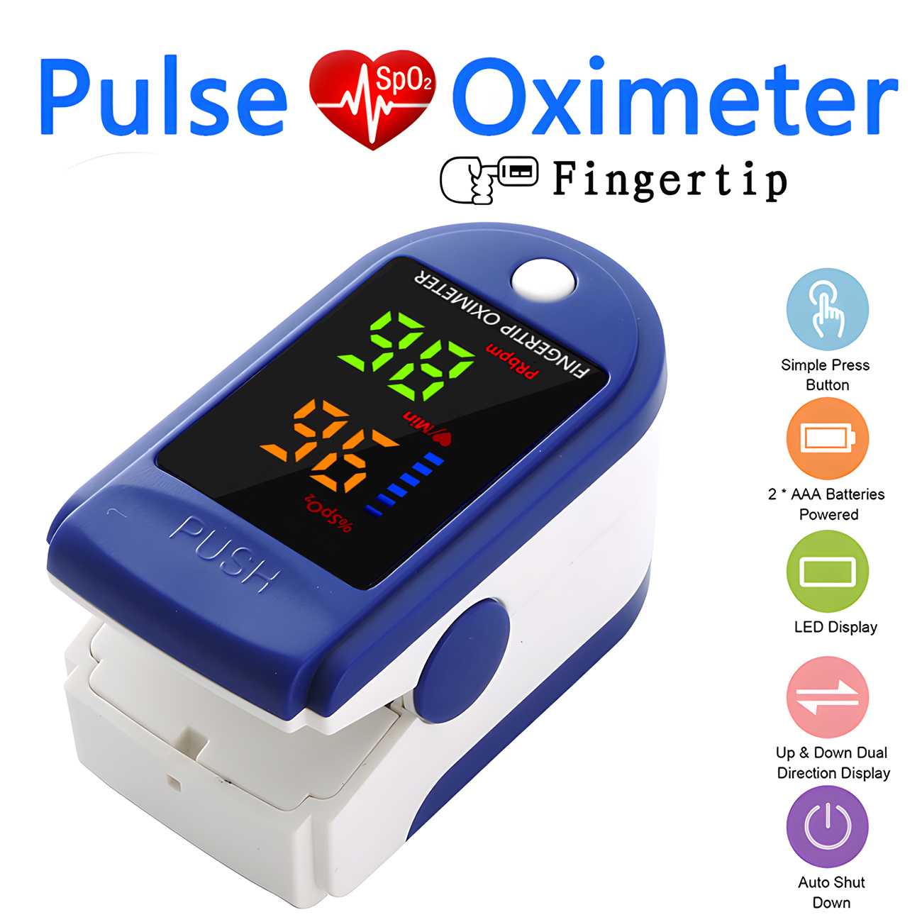 Nuevo Termómetro Electrónico I - Pulse Oximeter reseña y precio