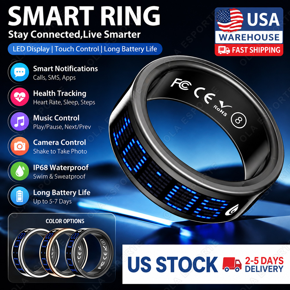 Nuevo Anillo Inteligente 2026  - Blood Pressure Monitor reseña y precio