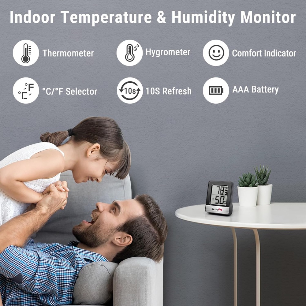Higrómetro Digital, Termómetro - Thermometer Digital reseña y precio