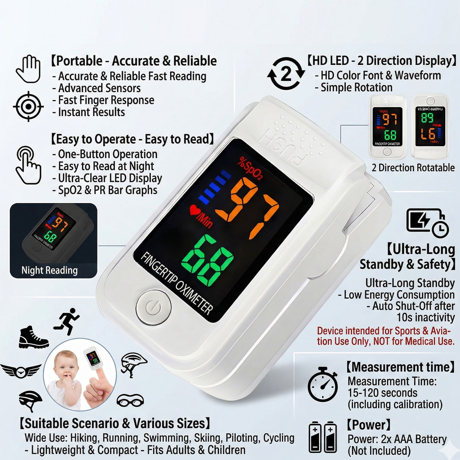 Mini Termómetro Digital LCD, H - Thermometer Digital reseña y precio